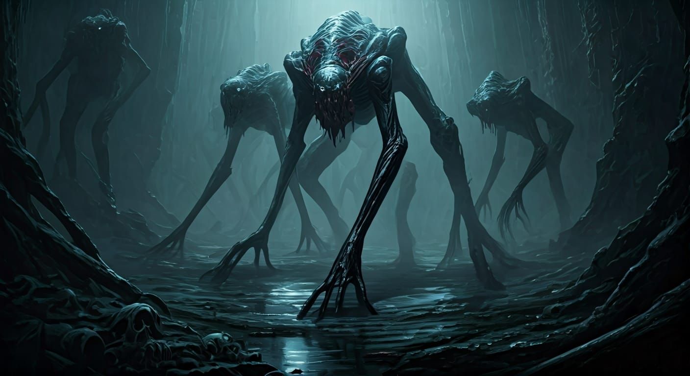 Terrifying Monsters Emerge from Misty Abyss