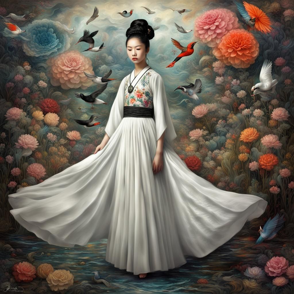 White gown series IV