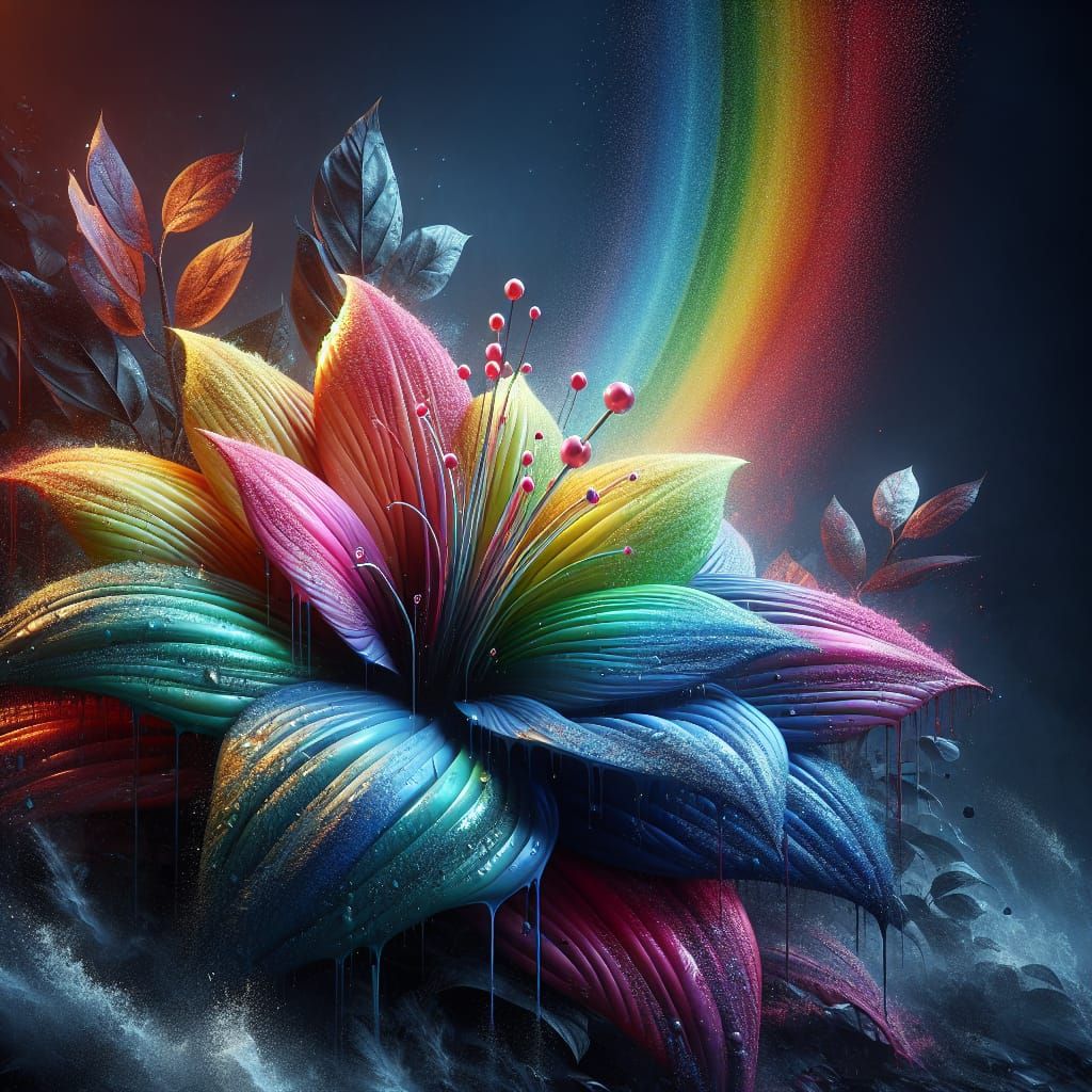 Rainbow Flower (Darariri)