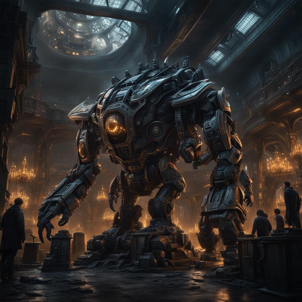 Rise of the Machines: Dark Fantasy Concept Art