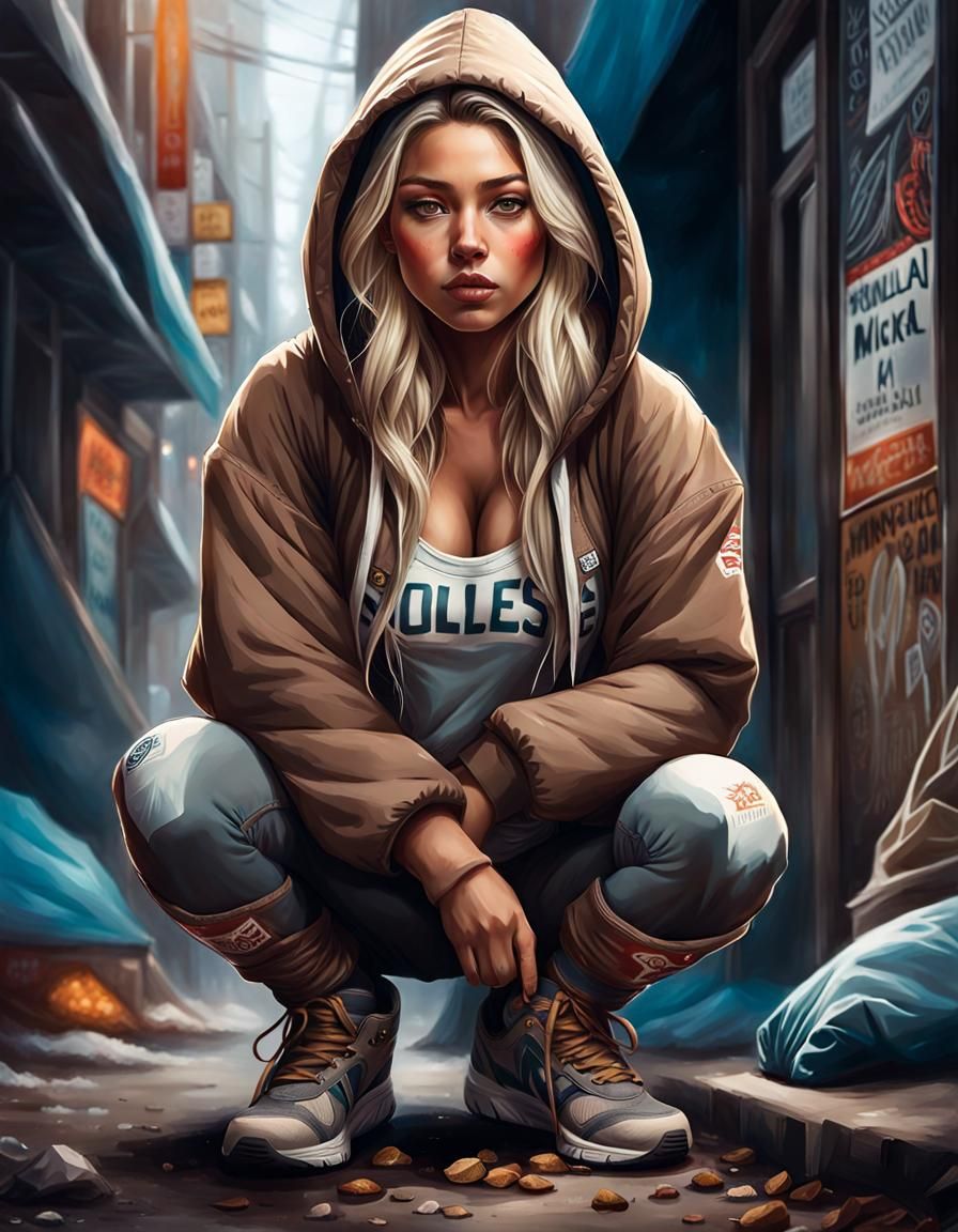 Alone, on the street…… 🚷🚧