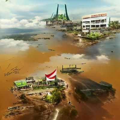 Fallout 4 Samarinda Concept Art