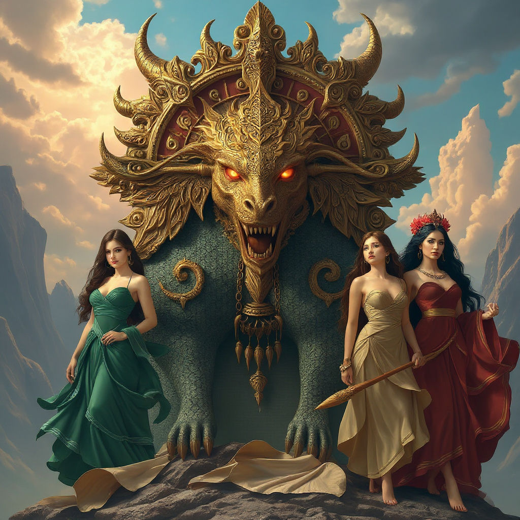 Majestic Tera Dirma with Elegant Women