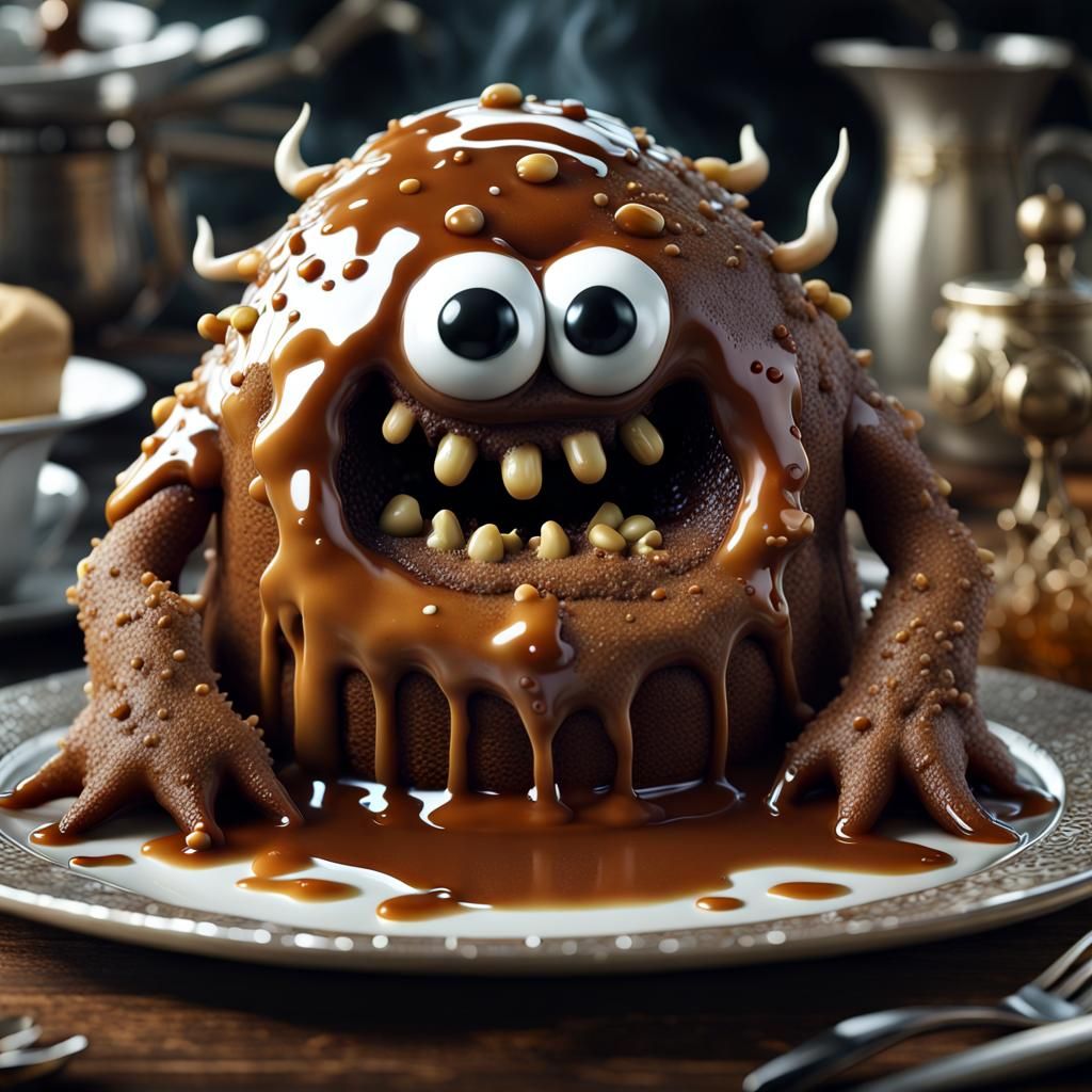 Sticky Toffee Pudding monster