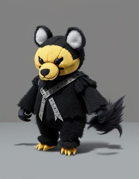 Evil Stuffed Animal Concept Art