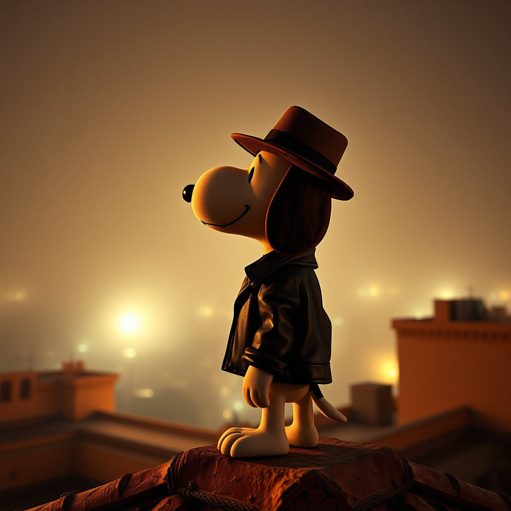 Snoopy's Casablanca: A Cinematic Film Noir