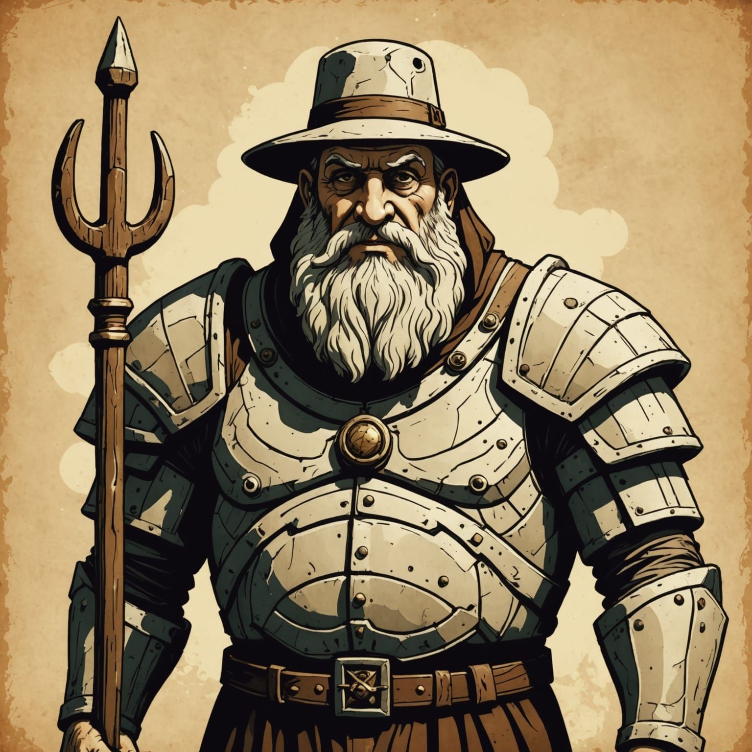 Vintage Comics Golem in the Rabbi's Workshop