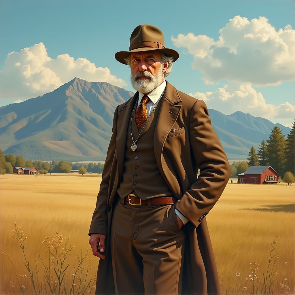 1930s Portrait of Dr. John Rhine Adams