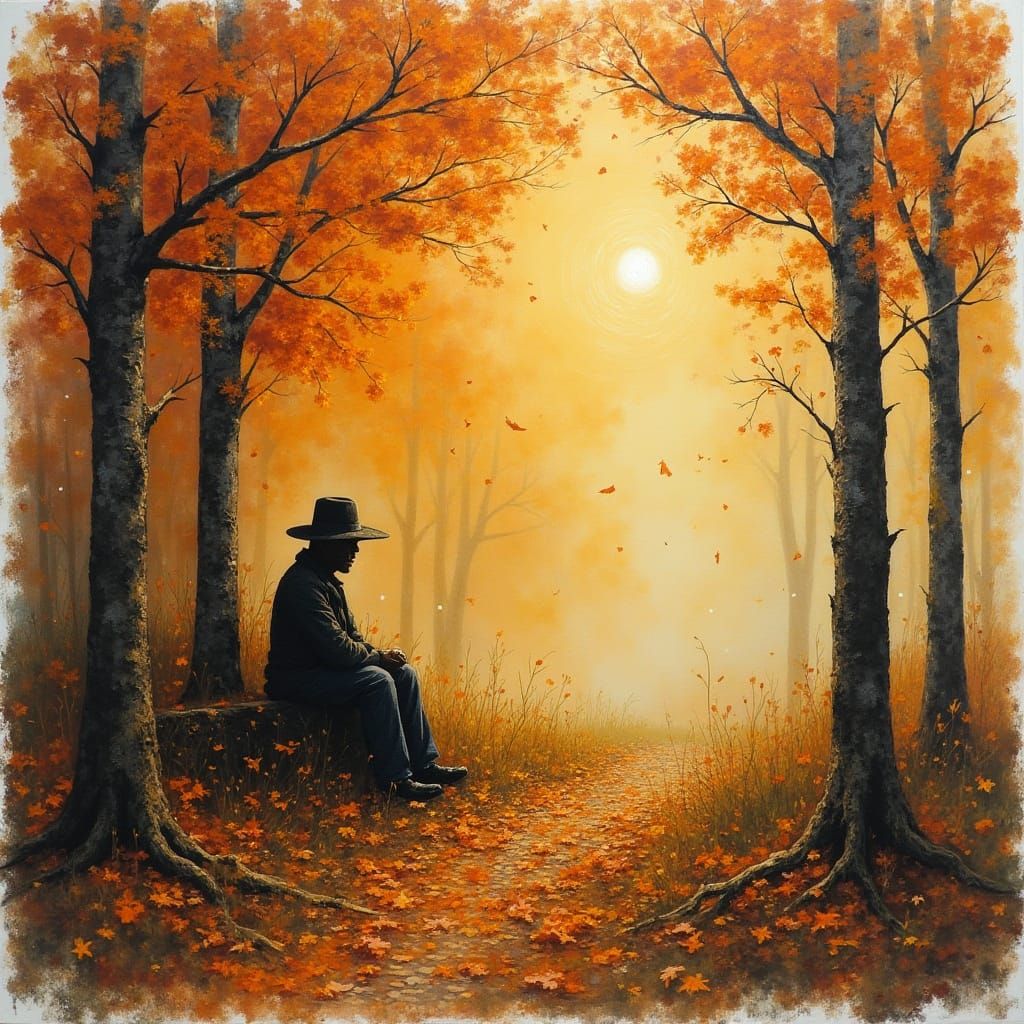 Desolate Landscape: Ashes and Dust