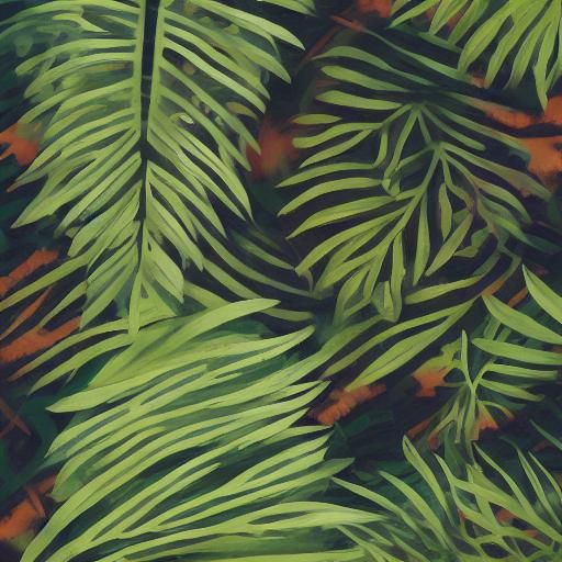 Serene African Woman in Jungle, Ethereal Realism Oil Paintin...