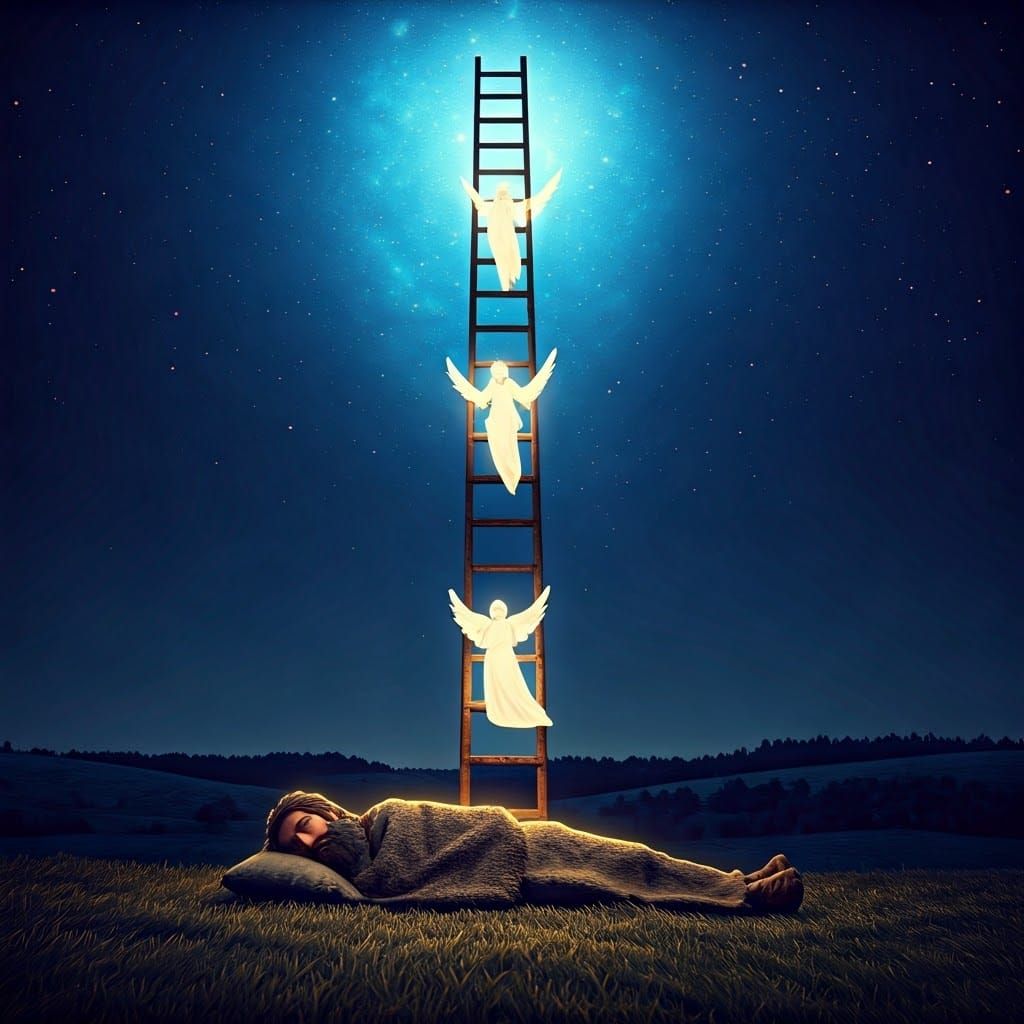 Ancient Man Dreams of Angels Ascent