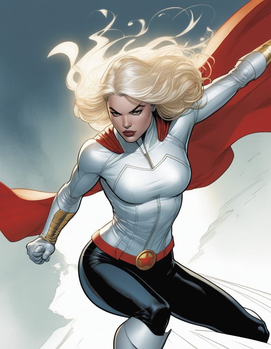 DC's Power Girl Kara Zor-L in a Bold, Graphic Novel-Inspired...