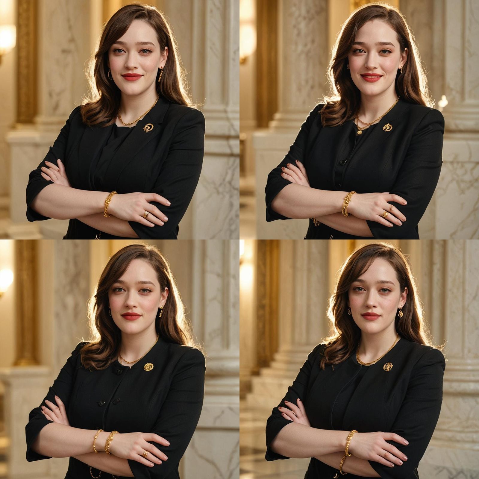 Kat Dennings as Congresswoman: Professional Portrait