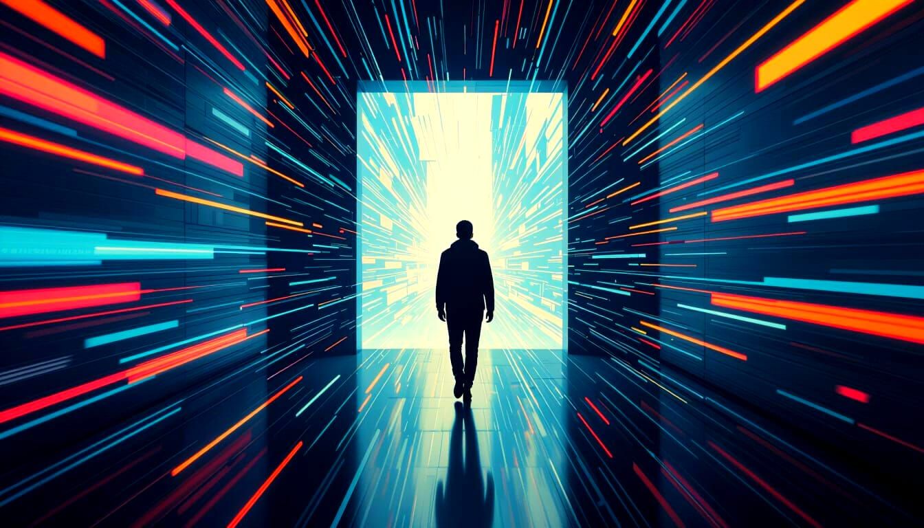 Abstract Color Transitions in Soft Focus