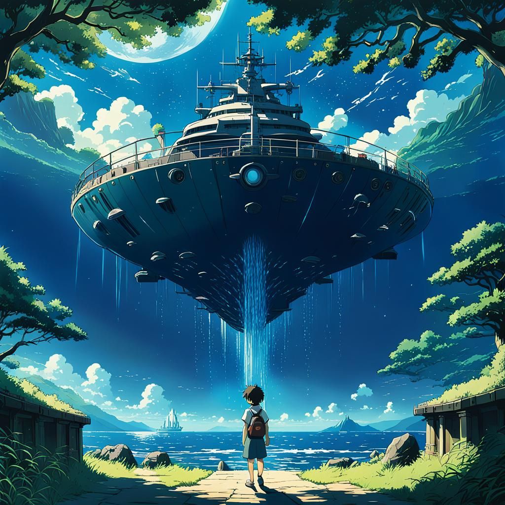 Astral Mariner: Studio Ghibli Anime Key Visual