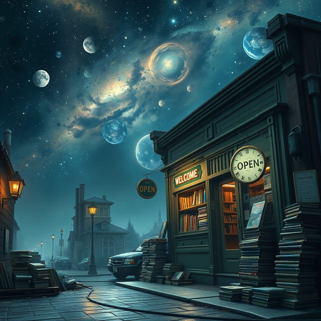 Epic Bookstore at the Cosmic Edge