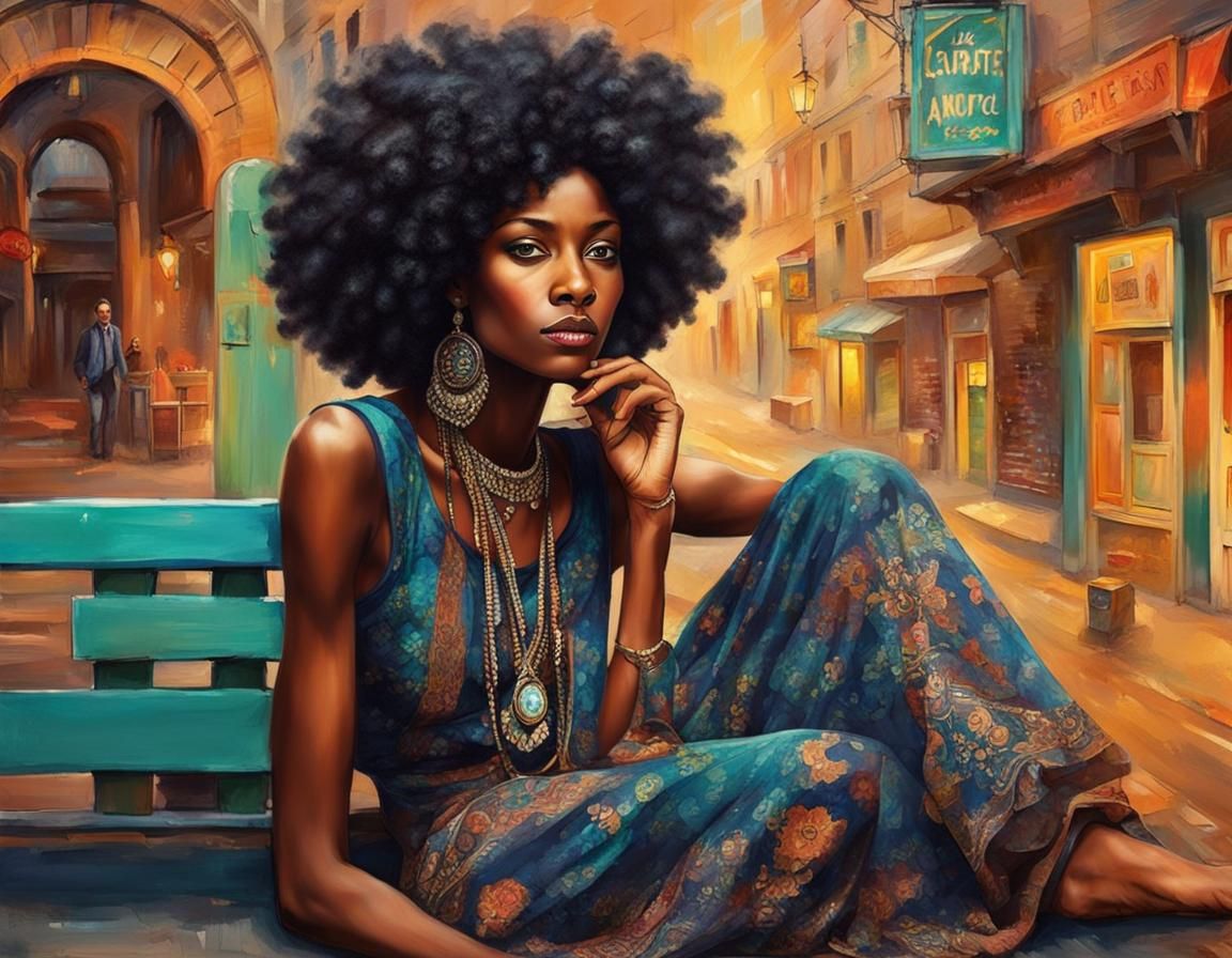 Elegant Ebony Gypsy Seeks Digital Applause