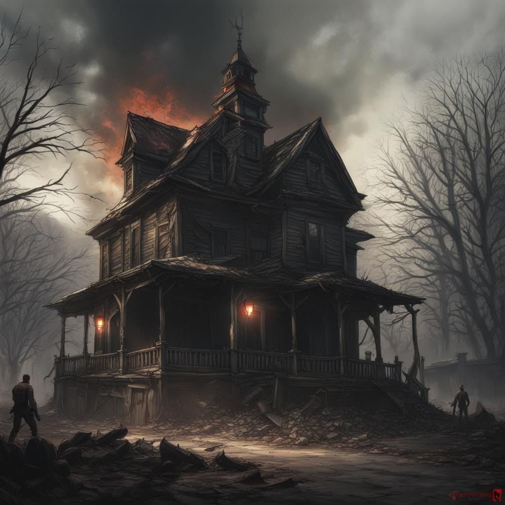 Sinister House Inspired by Resident Evil VILLAGE