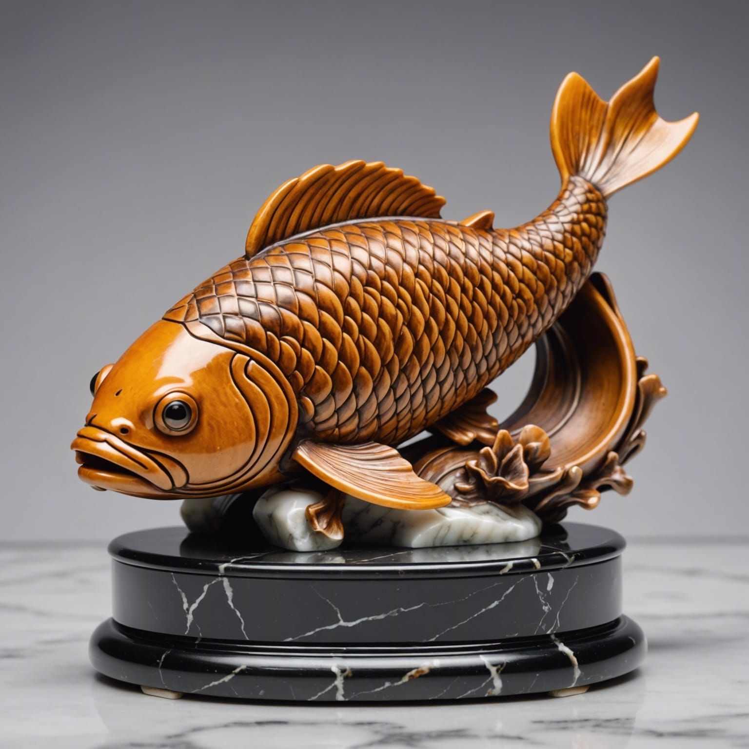 Koi Netsuke