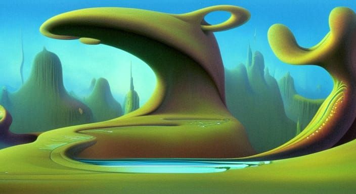 Mystical Dreamscape with Dynamic Lighting