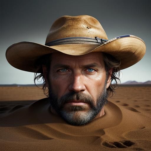Cowboys Sinking in Quicksand: Professional Portrait Photogra...