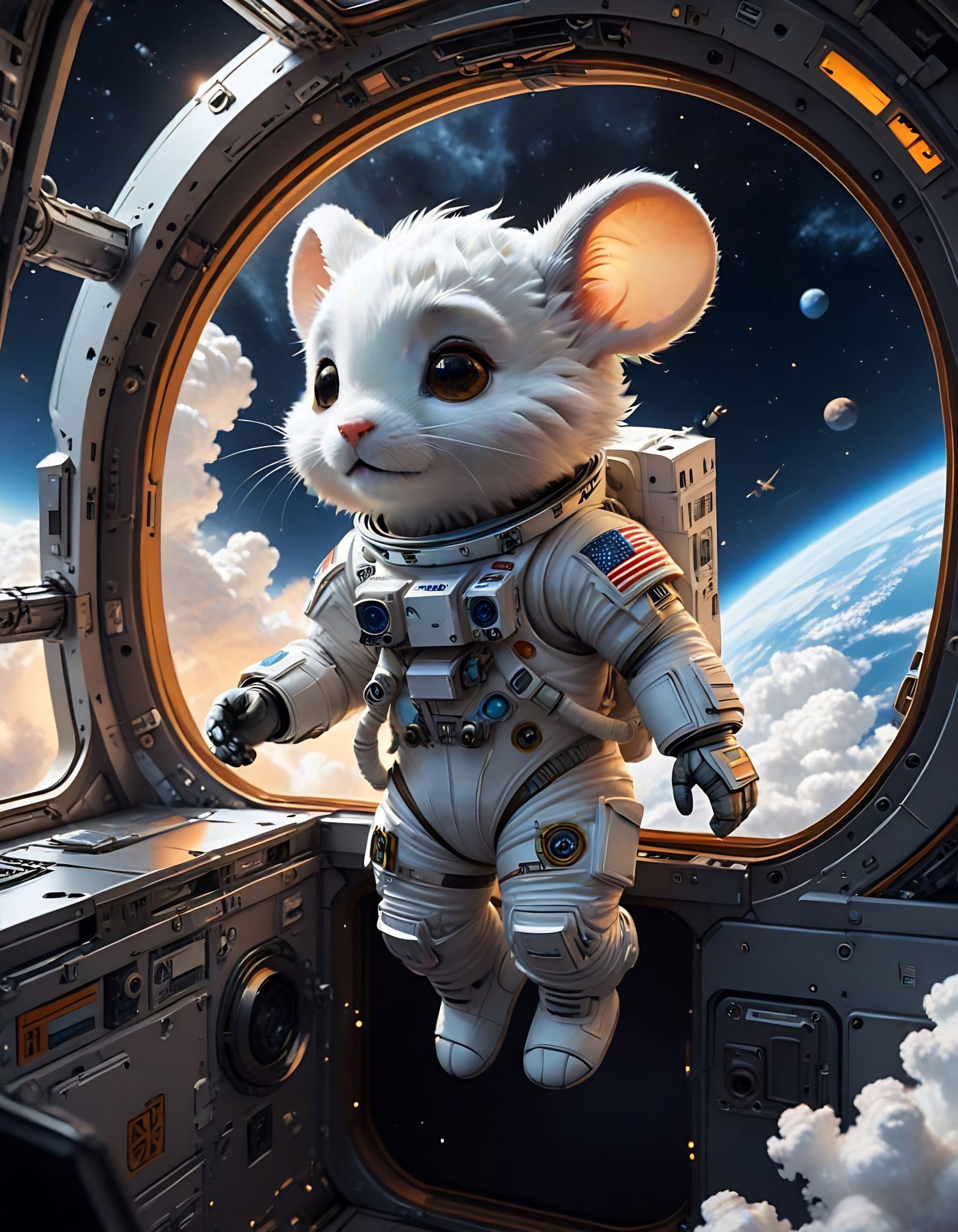 Fantasy animal characters - Peter "Pepi" Austin, the Oumuamu...