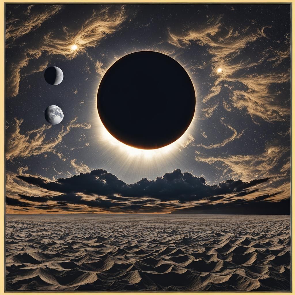 Magnificent Lunar and Solar Eclipse Phenomenon