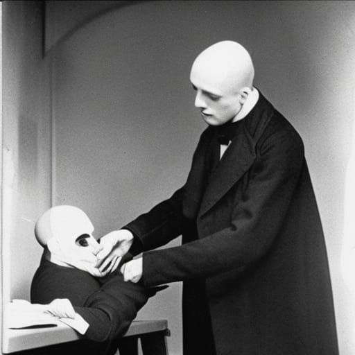 Count Orlok, Phlebotomist, at the Blood Bank