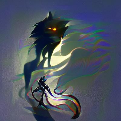 Abstract Depiction of a Shadow Shifter