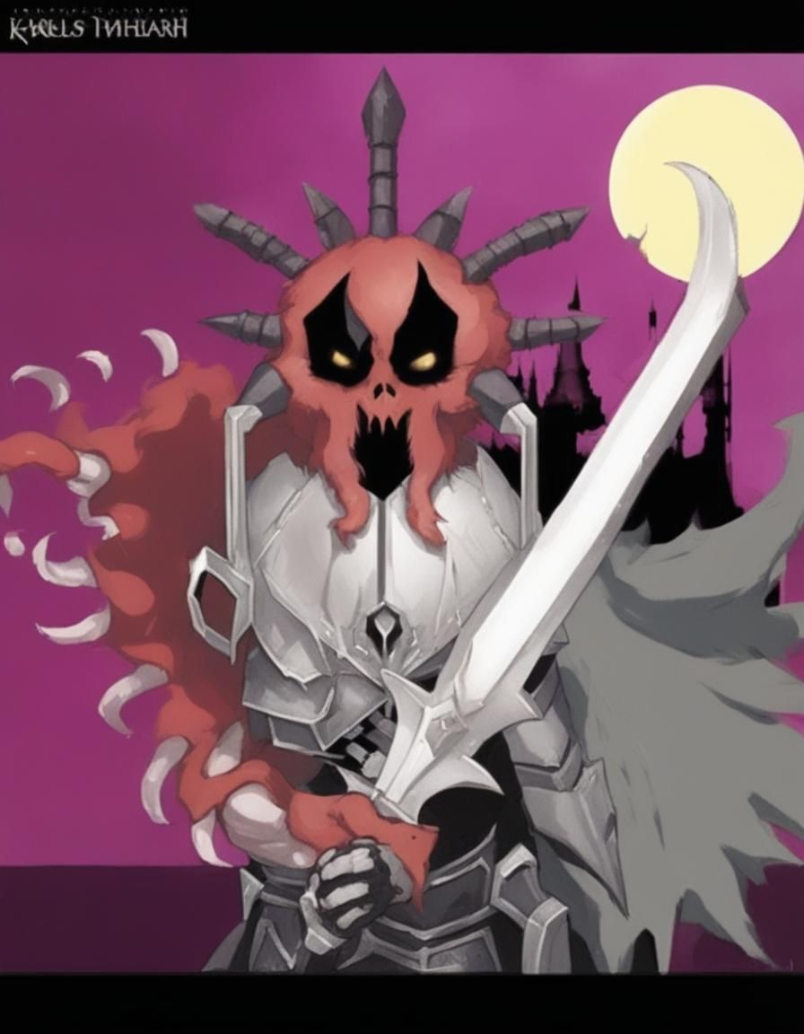 Armored Dark Knight of Demonic Faction