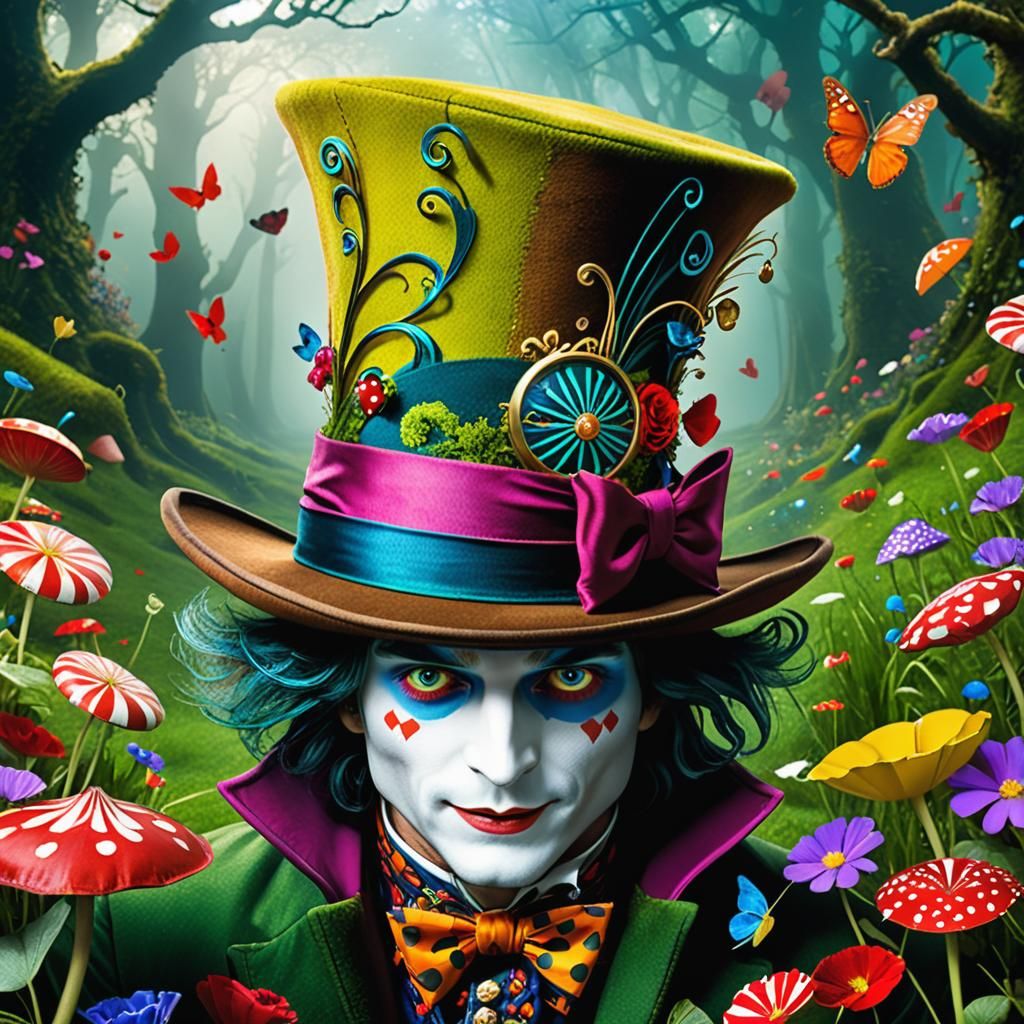 Mad Hatter's Hat Lost in Wonderland