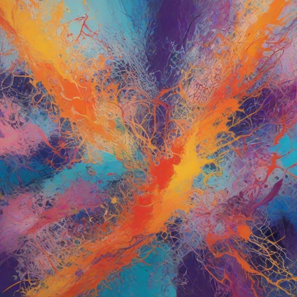 Dynamic Abstract Calamity Unravels Reality