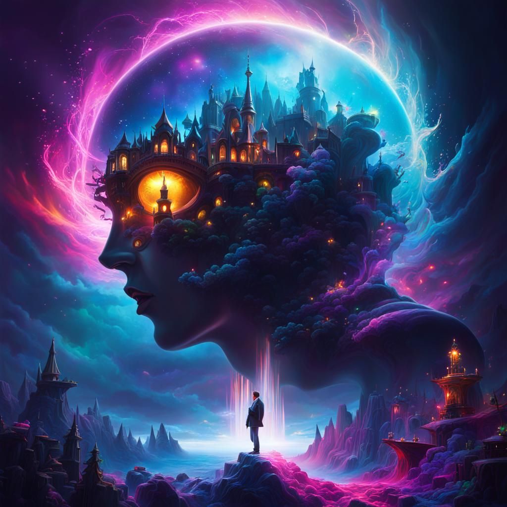Surreal Magical World: Hyperrealistic Concept Art