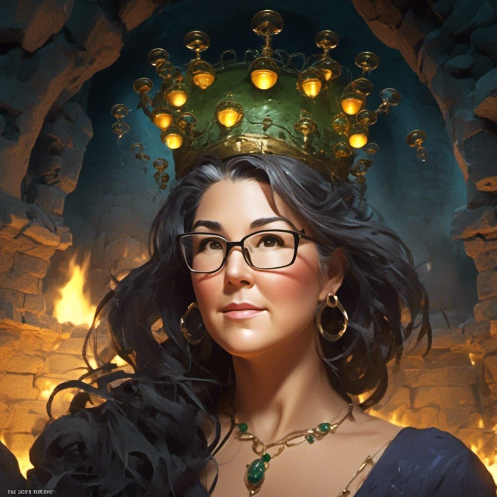 Earth Witch Brews Love Potion in Ominous Cave