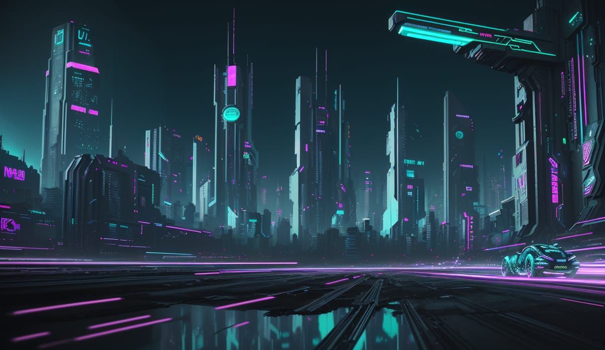 Cyberpunk Time Traveler Leaps Between Worlds