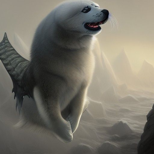 Hybrid Fursona: Dark Fantasy Concept Art