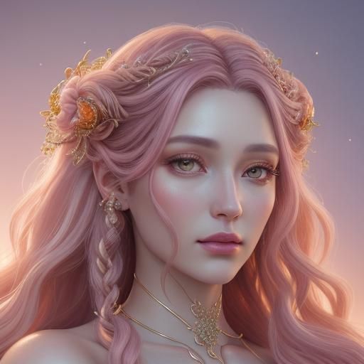 Stunning Gorgon Portrait in Hyper-Realistic Digital Art