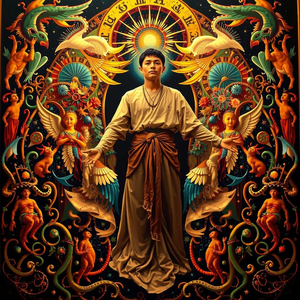 Allegorical Masterpiece of Beauty and Truth