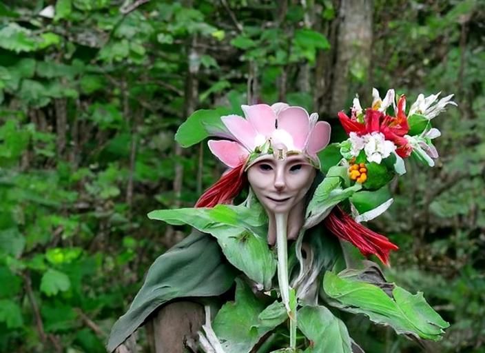 Flower Maiden: Elf of the Forest of Life