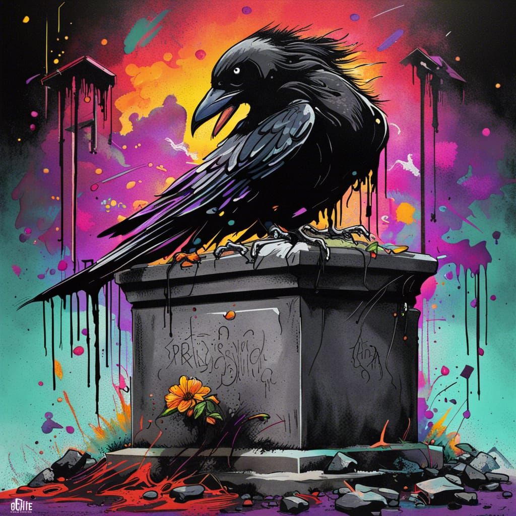 The Crow Rises: Graffiti Art with Brandon Lee