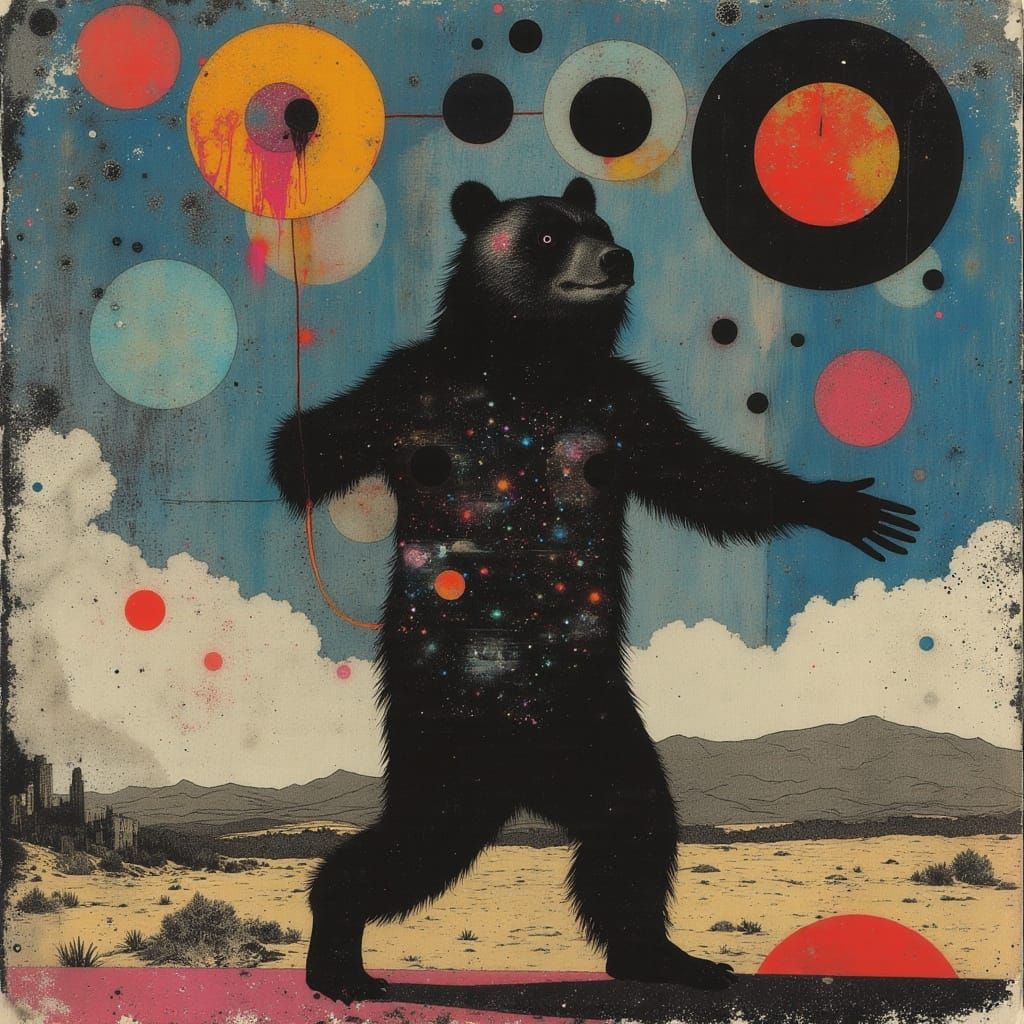 Electric Circus Sideshow in Art Deco Style