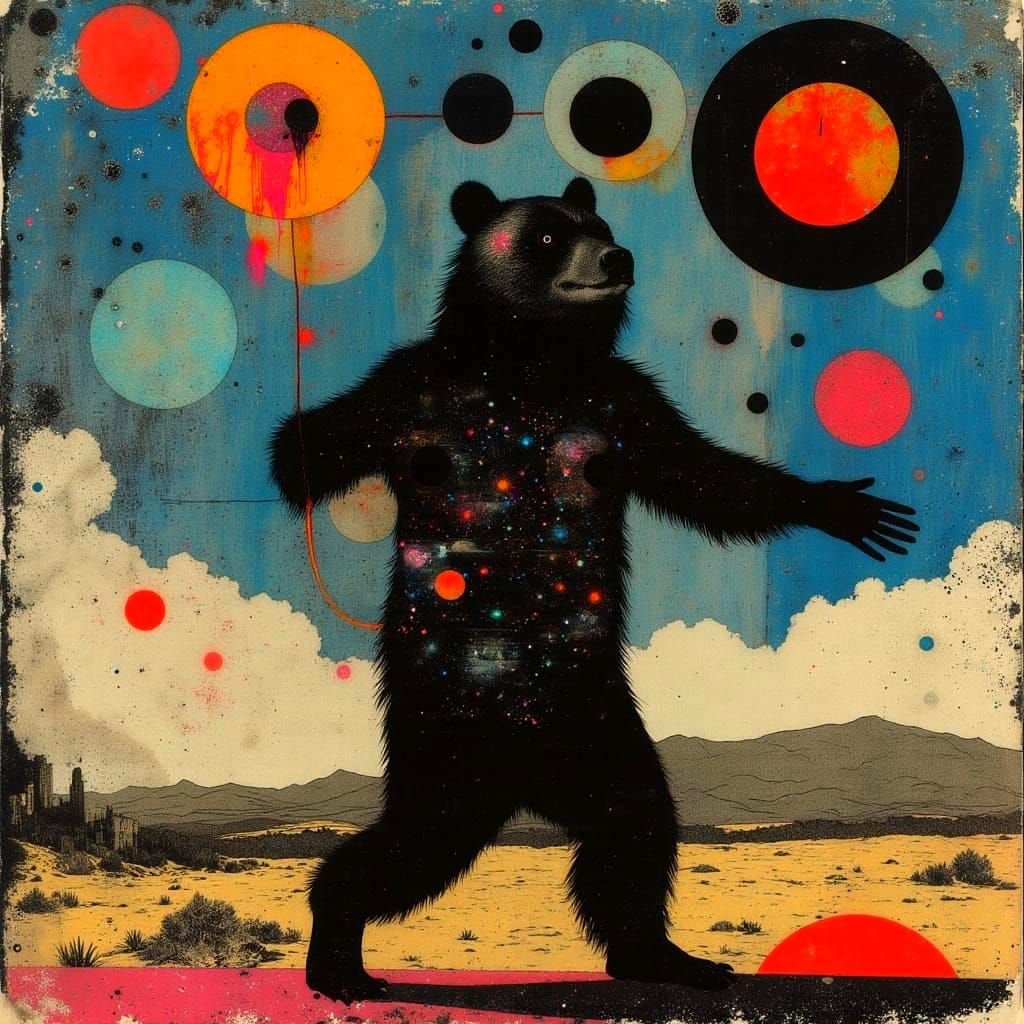 Electric Circus Sideshow in Art Deco Style