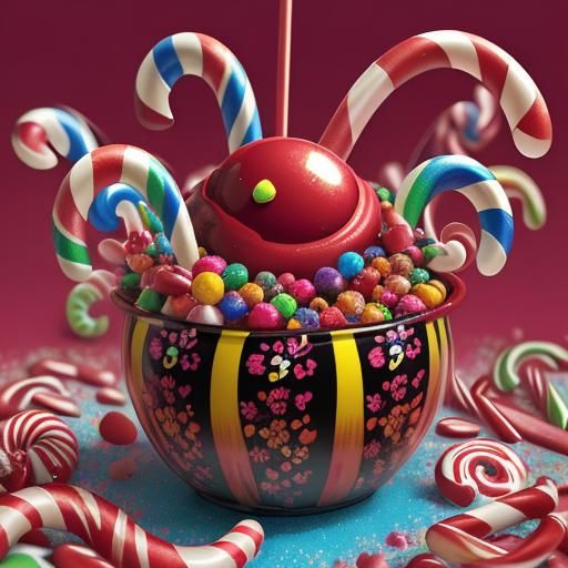 Candy Coated Stoners in a Surreal Candyland