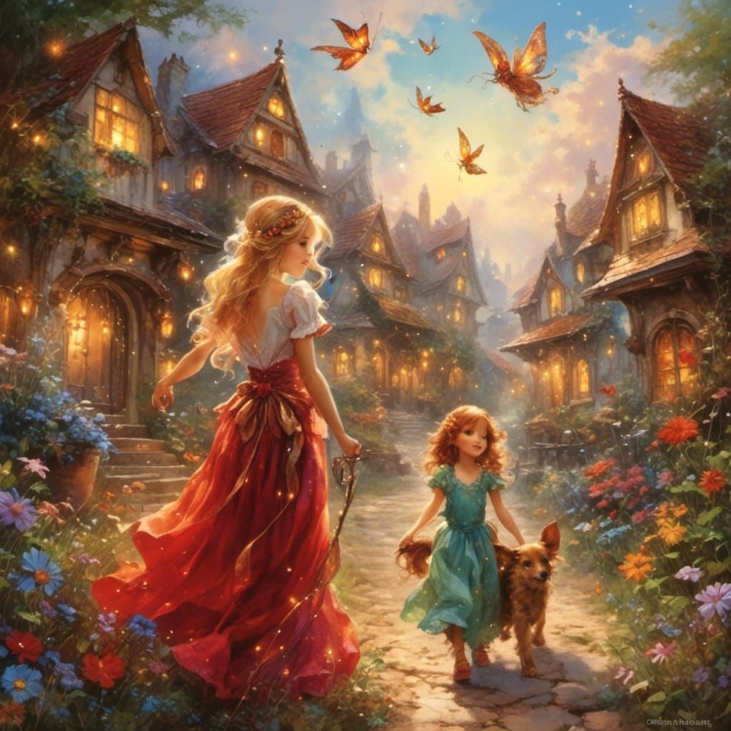 AI Generated Image From a Short Prompt