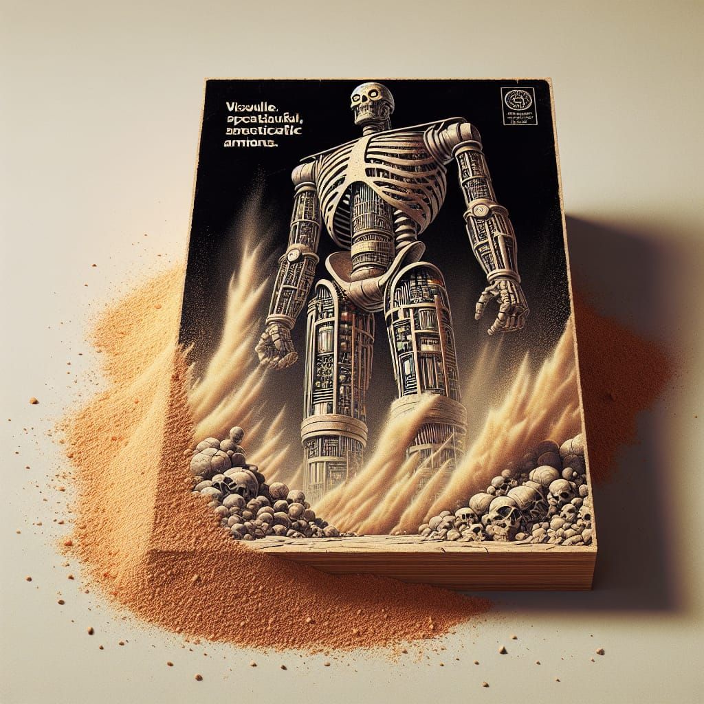 Golem Comic Cover: Stone and Tech Fusion