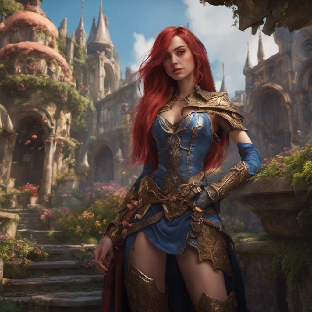 Ana De Armas as League of Legends Princess