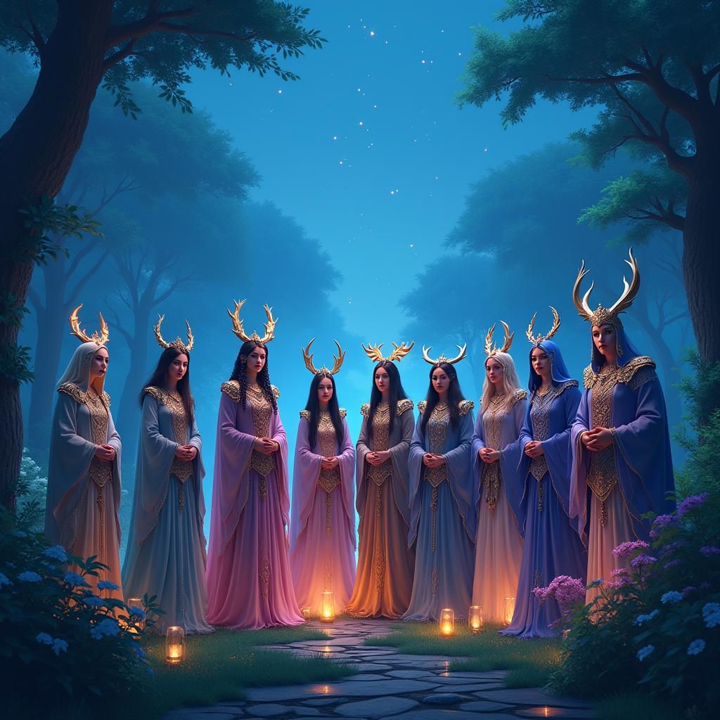 Magical Friends in Heroic Inca Celtic Styles