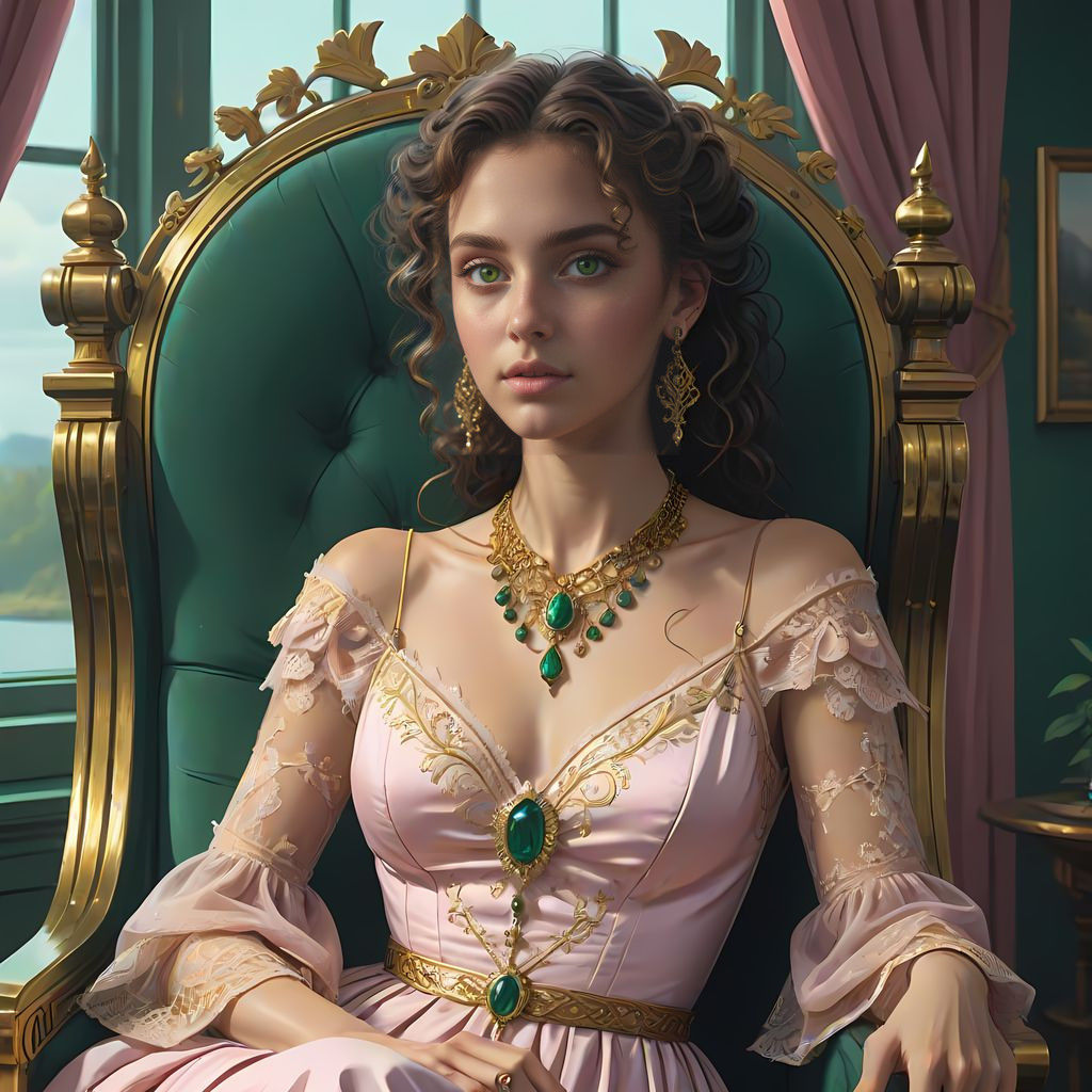 Fantastical Princess in a Whimsical World