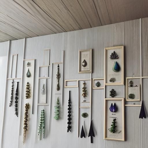 Crystal Skull and Butterfly Cloud in Strange Landscape