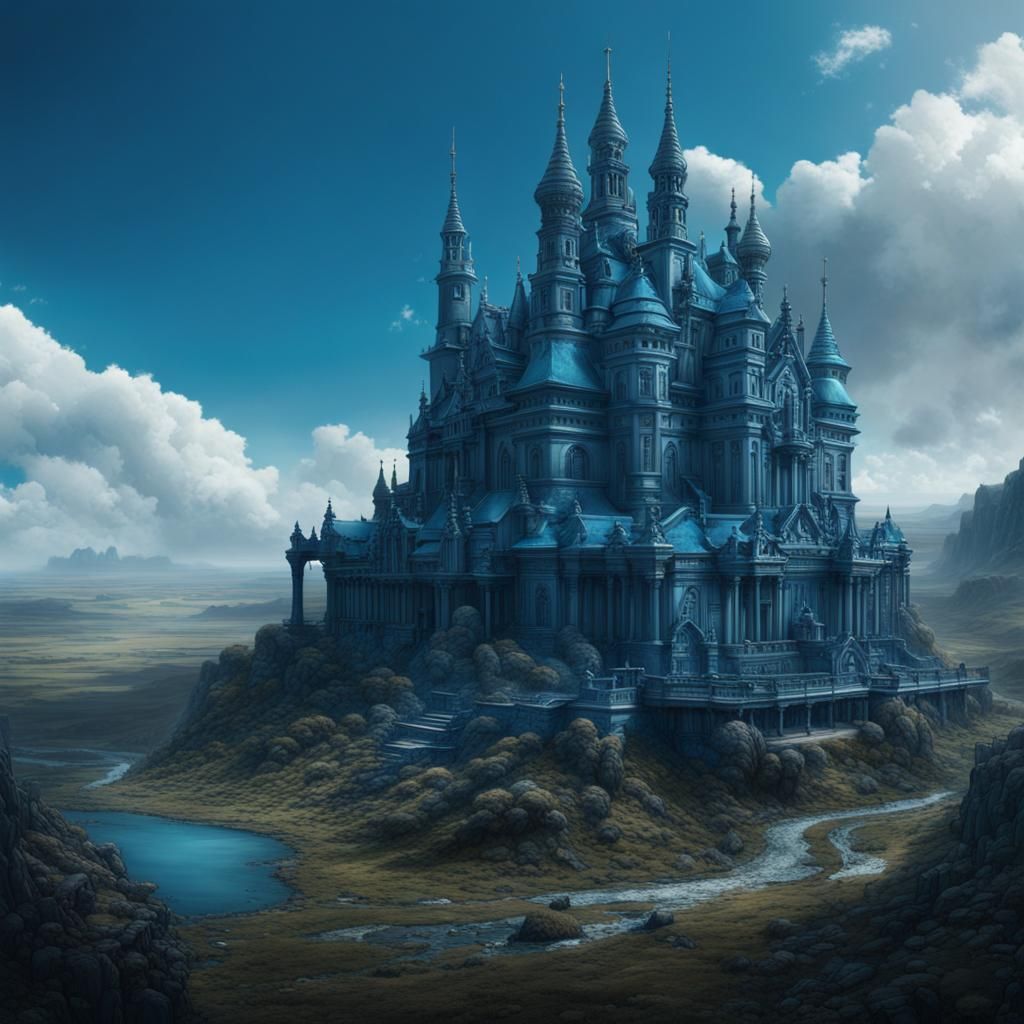 Blue castle